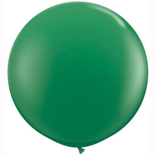 Big Round Green Balloon | 3ft Giant Balloons | 36" Wedding Balloons Qualatex