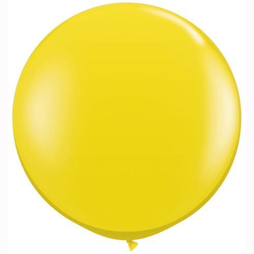 Citrone Big Round Balloon | 3ft Jumbo Balloons | 36" Wedding Balloons Qualatex