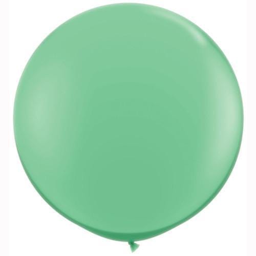 Mint Big Round Balloon | 3ft Jumbo Balloons | 36" Wedding Balloons Qualatex