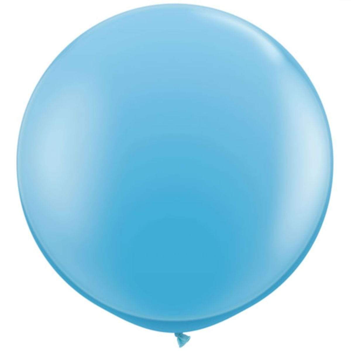 Blue Big Round Balloon | 3ft Jumbo Balloons | 36" Wedding Balloons Qualatex