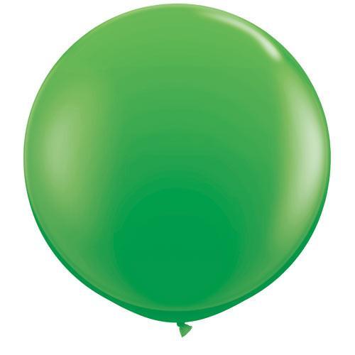 Green Big Round Balloon | 3ft Jumbo Balloons | 36" Wedding Balloons  Qualatex