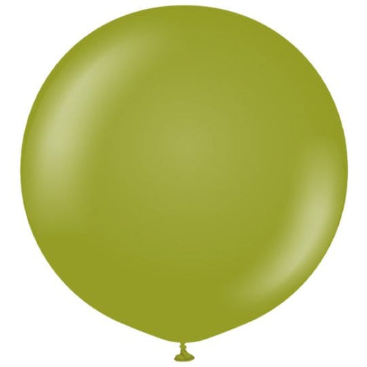 Olive Big Round Balloon | Kalisan Balloons | 36" Wedding Balloons Kalisan