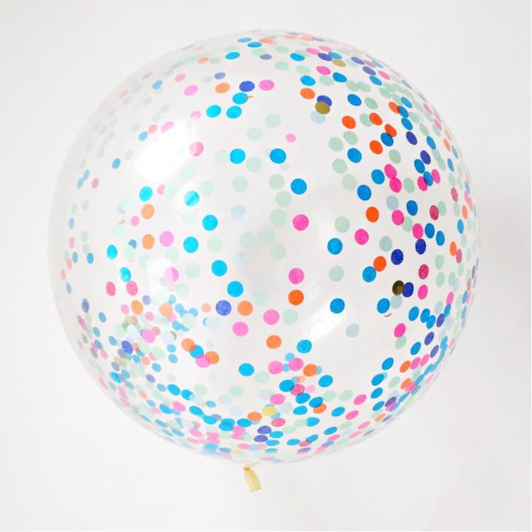 Bespoke Confetti Balloons | Custom Made Confetti Filled Balloons UK Pretty Little Party Shop