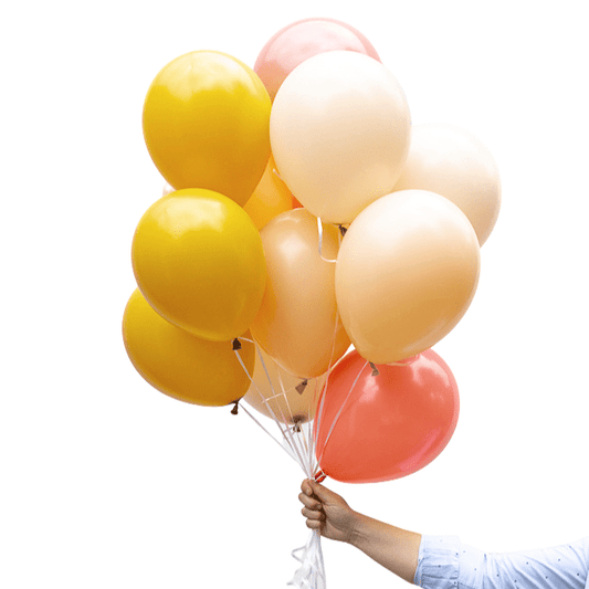 Latex Balloon Bunch - Boho Mixed Colour Balloons - Pretty Little Party Shop
