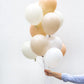 Latex Balloon Bunch - Cotton Cream Mixed Colour Balloons - Pretty Little Party Shop