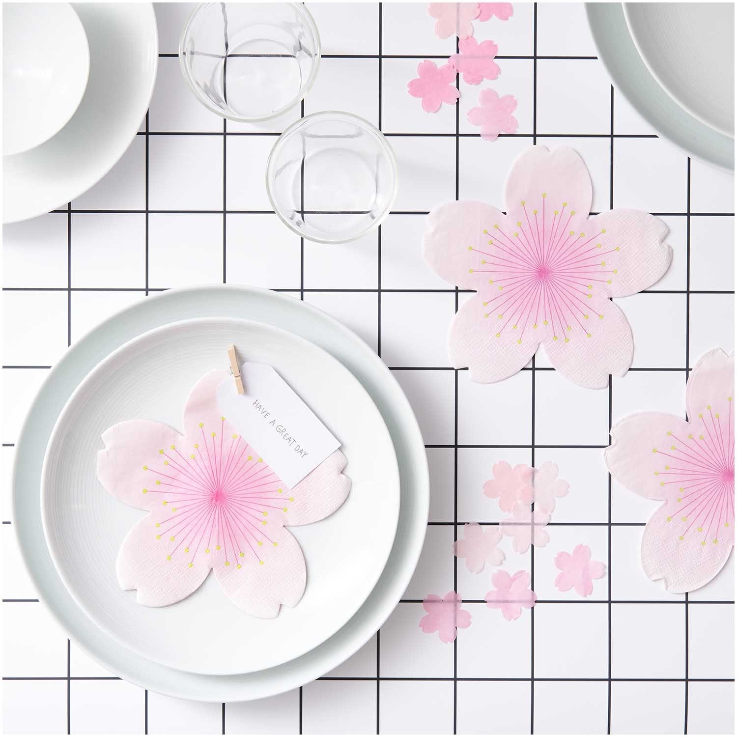 Cherry Blossom Napkins | Floral Party Supplies | Spring Parties Rico Design