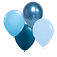 Blue Balloons | Assorted Blue Latex Balloons Pretty Little Party Shop