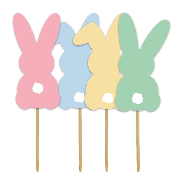 Pastel BunnyCupcake Toppers | Easter Cake Toppers UK Creative Converting