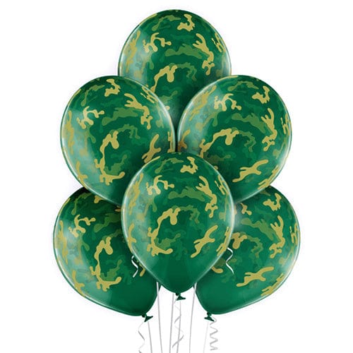 Camouflage Balloons | Army Party Balloons | Online Balloonery BELBAL