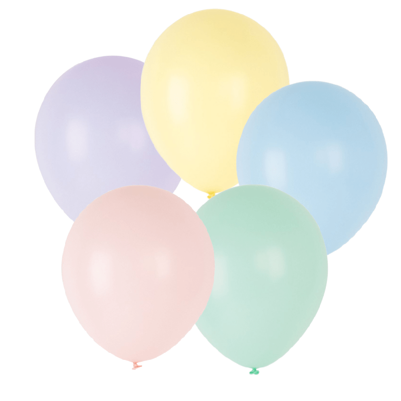 Chalk Pastel Balloons | Pastel Blue Balloons | Sempertex Balloons Mix sempertex