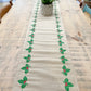 Christmas Table Runner | Natural Table Runner | Party Supplies Sass & Belle