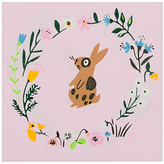 Easter Bunny Napkins | Easter Party Supplies | Spring Parties Rico Design
