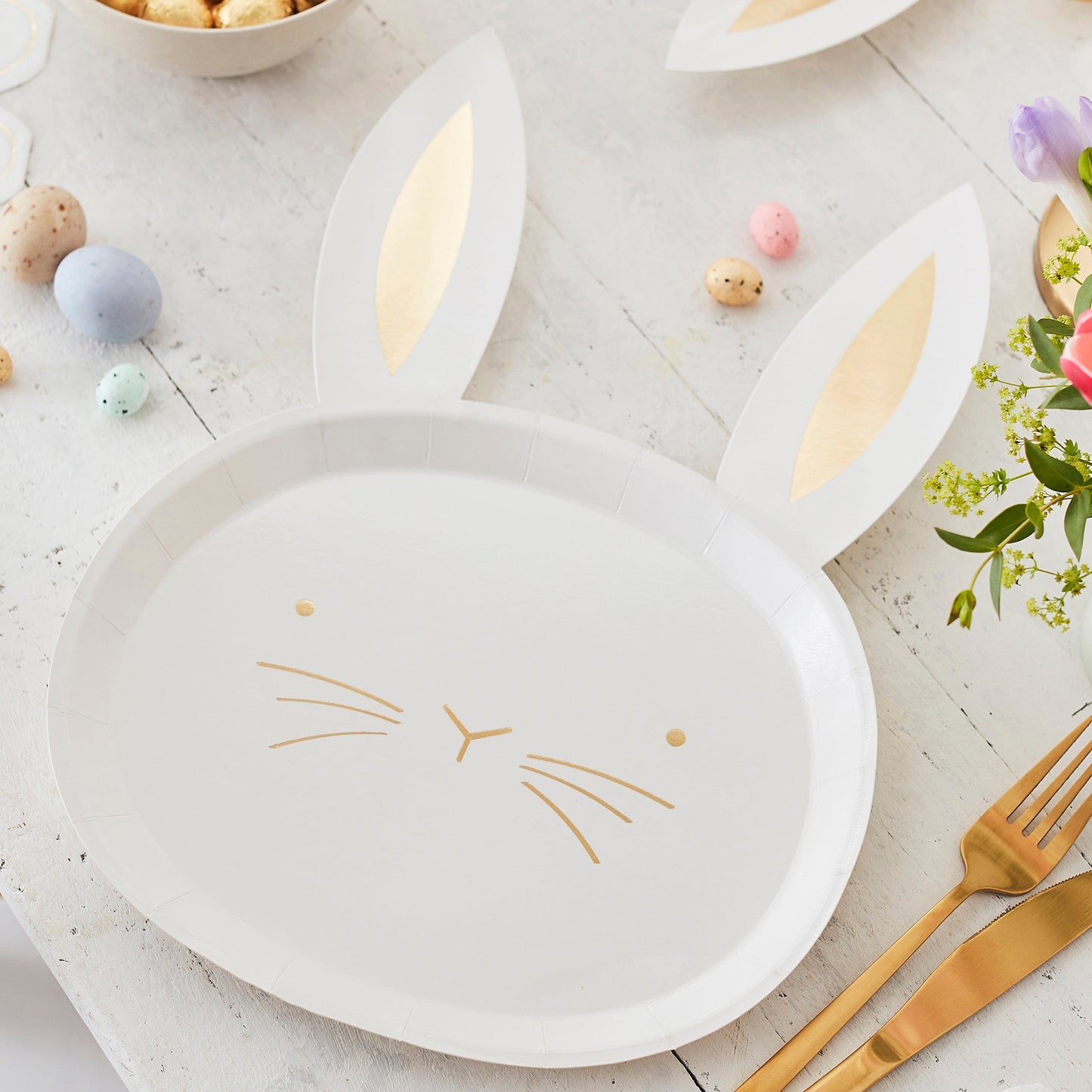 Easter Bunny Plates | Party Party Plates | Easter Parties Ginger Ray