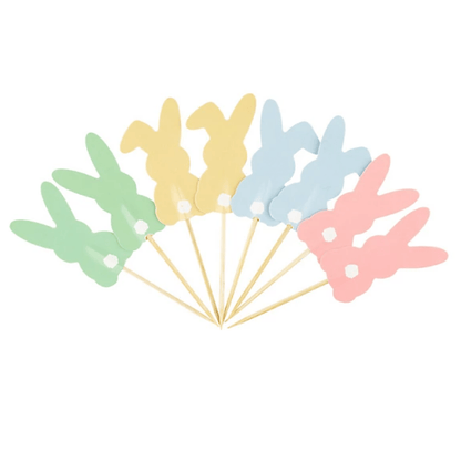 Pastel BunnyCupcake Toppers | Easter Cake Toppers UK Creative Converting