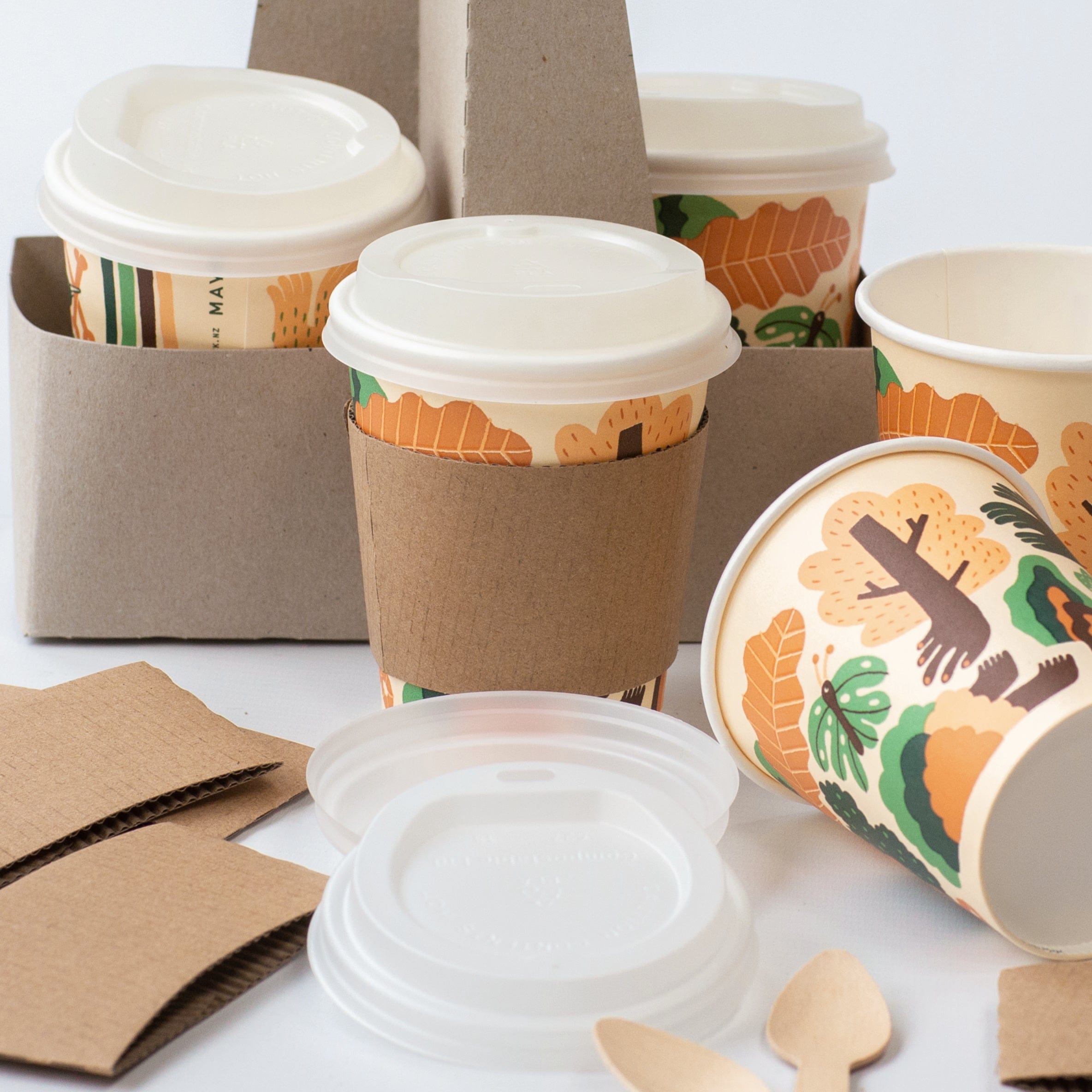 Beverage cups with sale lids