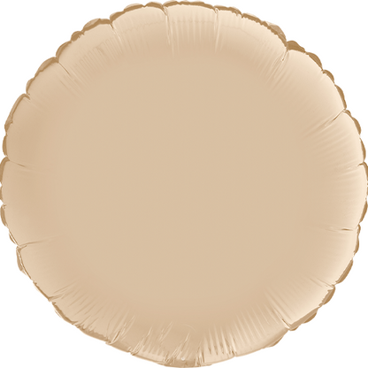 Satin Foil Balloon - Cream | Grabo