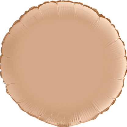 Round Foil Balloon - Nude - Grabo