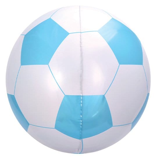 Blue Football Balloon | Helium Balloon | Football Party Supplies Sensations