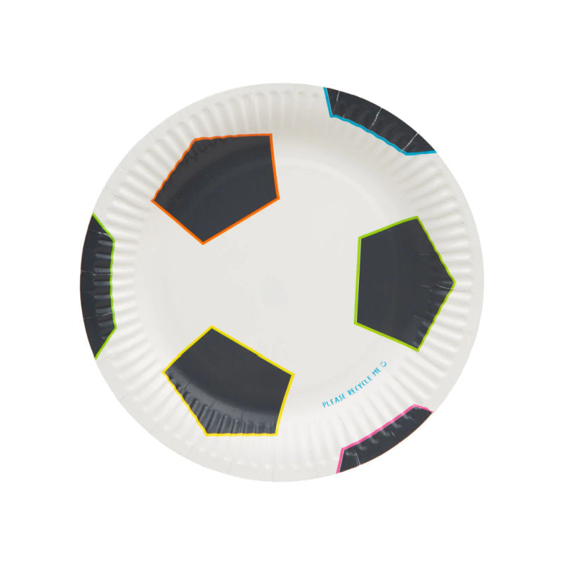 Eco Football Party Plates | Talking Tables UK