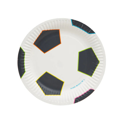 Eco Football Party Plates | Talking Tables UK