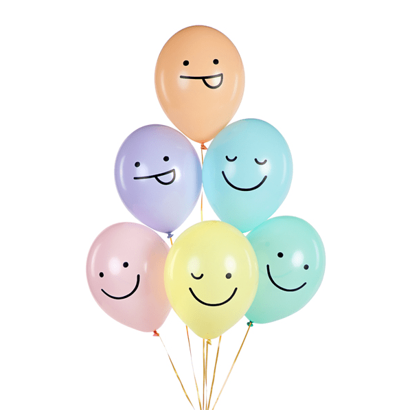 Funny Face Balloons | Happy Face Balloons UK | Best Balloons Online Party Deco