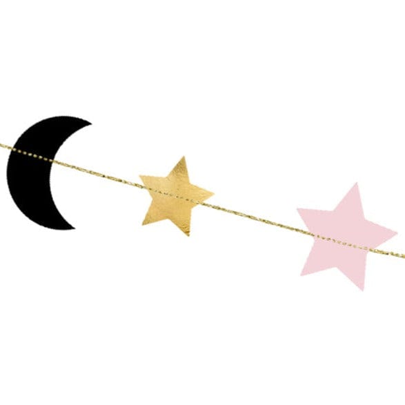 Modern Party Decoration Garlands | Stars and Moons Party Banner Party Deco