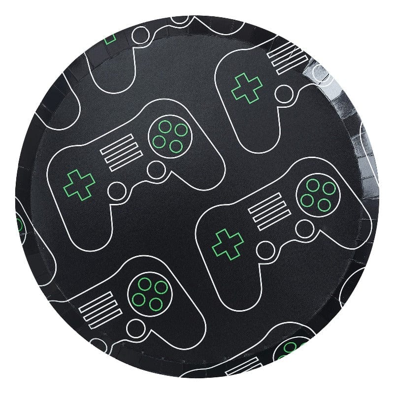 Gamer Party Plates | Gaming Party Supplies | Ginger Ray UK Ginger Ray