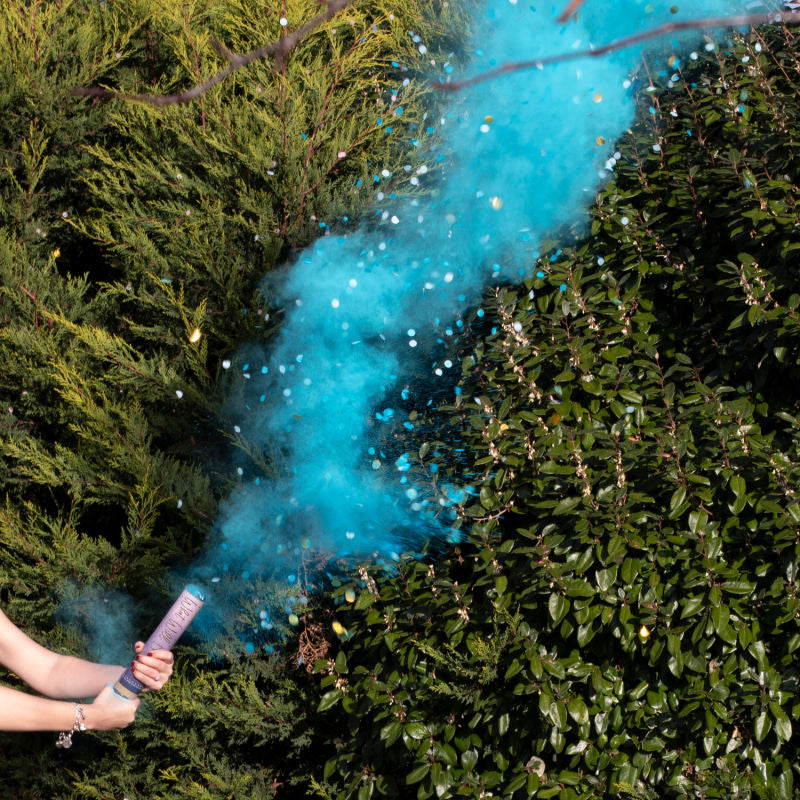 Gender Reveal Smoke Cannon | Gender Reveal Party UK Ginger Ray