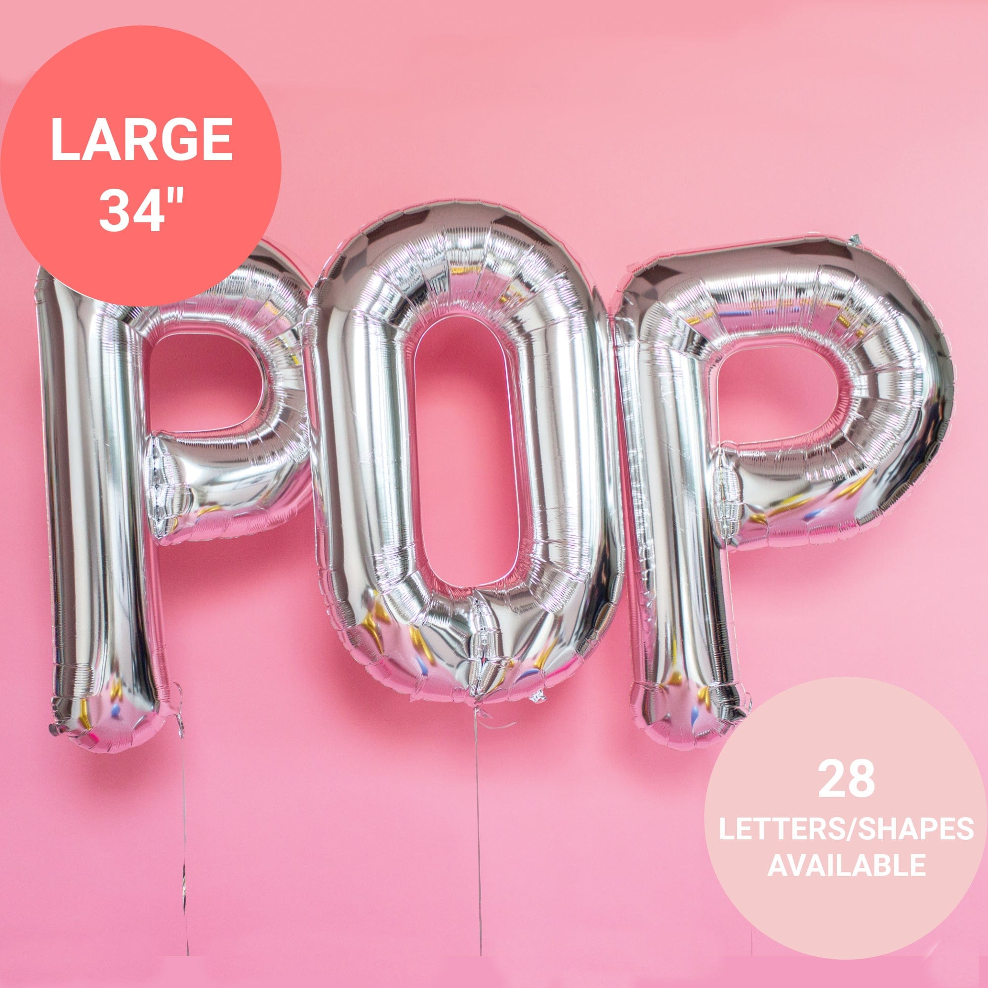 Where to buy on sale large letter balloons