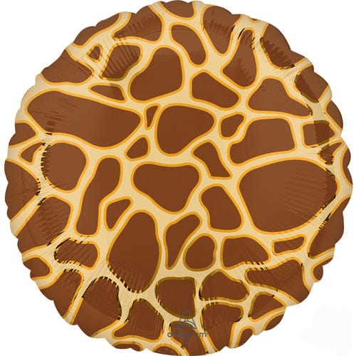 Giraffe Print Balloon | Animal Safari Party  | Best Foil  Balloons Qualatex