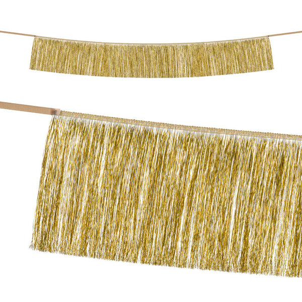 Gold Metallic Fringe Garland The Ultimate Party Garland Pretty