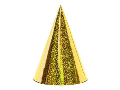 Gold Party Hats | Kids Party Hats | Party essentials Party Deco