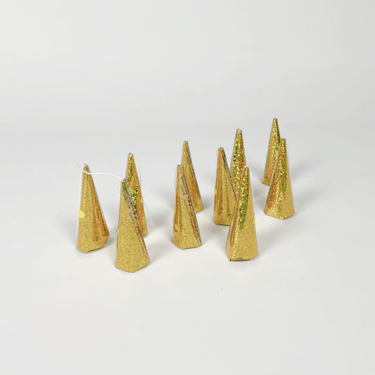 Gold Party Popper | Holographic Cone Paperty Poppers