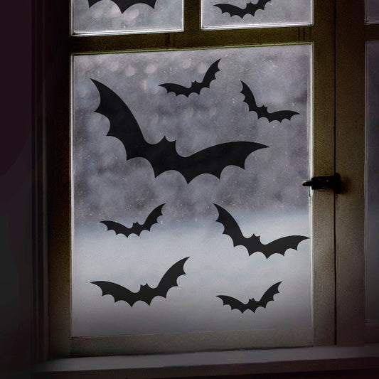 Halloween Window Stickers | Halloween Bat Decorations Ginger Ray