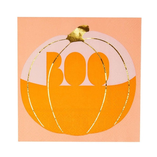 Halloween pumpkin Napkin Serviettes - Talking Tables