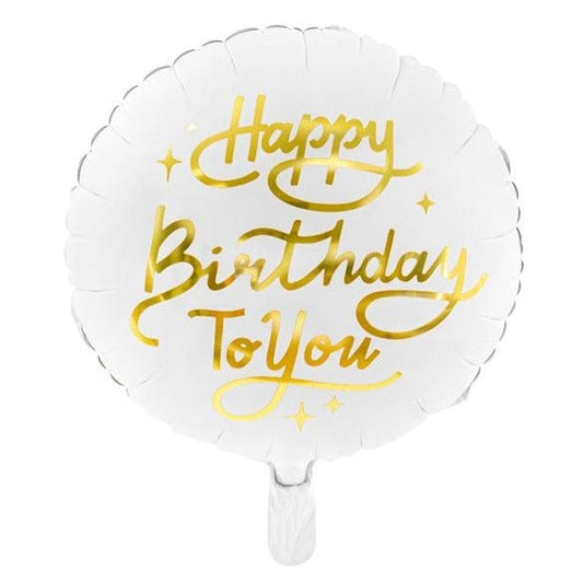Birthday Balloon Happy To You | Modern Birthday Helium Balloon UK Party deco