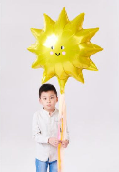 Happy Sun Balloon | Sunshine Foil Balloon by Rico Design