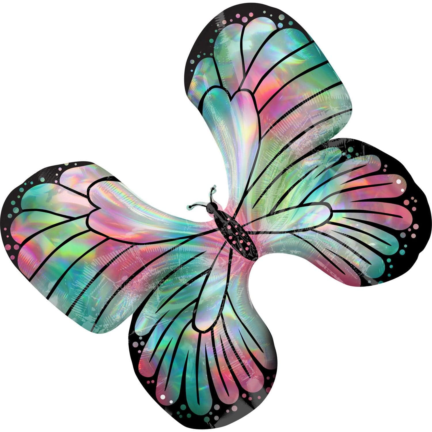 Giant holographic Butterfly Balloon | Big Helium Balloon  Anagram