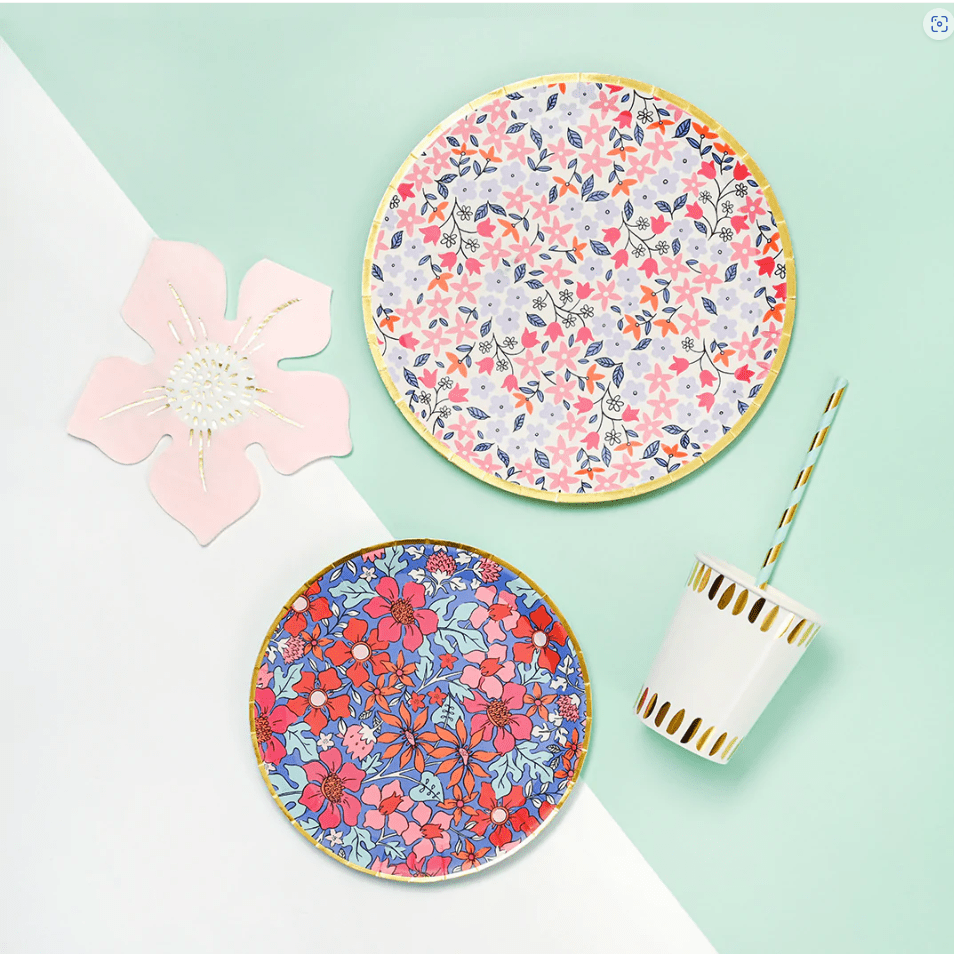 In Full Bloom Plates | Floral Plates for Tablescapes | Coterie