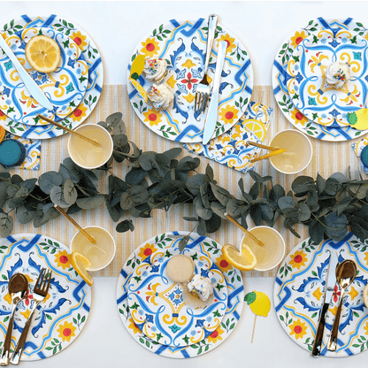 La Dolce Vita Dinner Plates | Italian Style Plates for Tablescapes