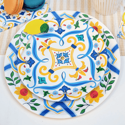 La Dolce Vita Dinner Plates | Italian Style Plates for Tablescapes