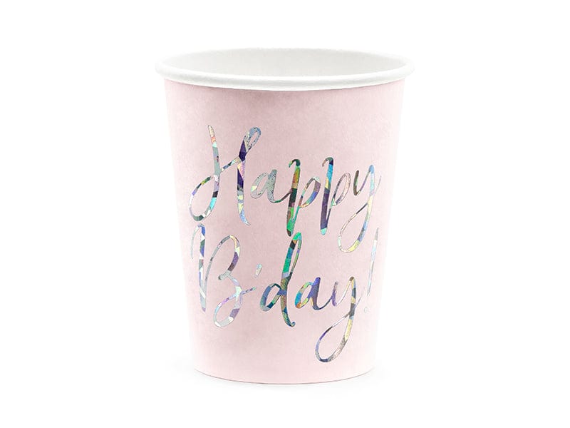 Pink Paper Cups | Birthday Party Supplies | Modern Party Shop UK Party Deco