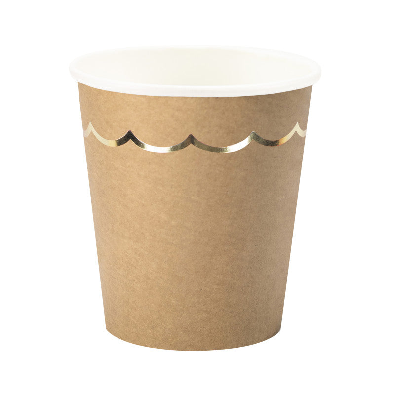 Kraft Paper Party Cups UK