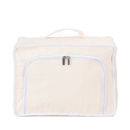 White Canvas Cooler Bag | Beautiful Picnic Hampers and Picnicware UK Willow Direct