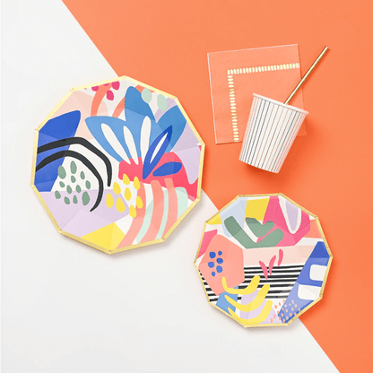 Matisse Dinner Plates | Beautiful Paper Plates for Tablescapes | Coterie