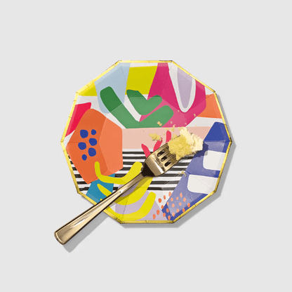 Matisse Side Plates | Beautiful Paper Plates for Tablescapes | Coterie