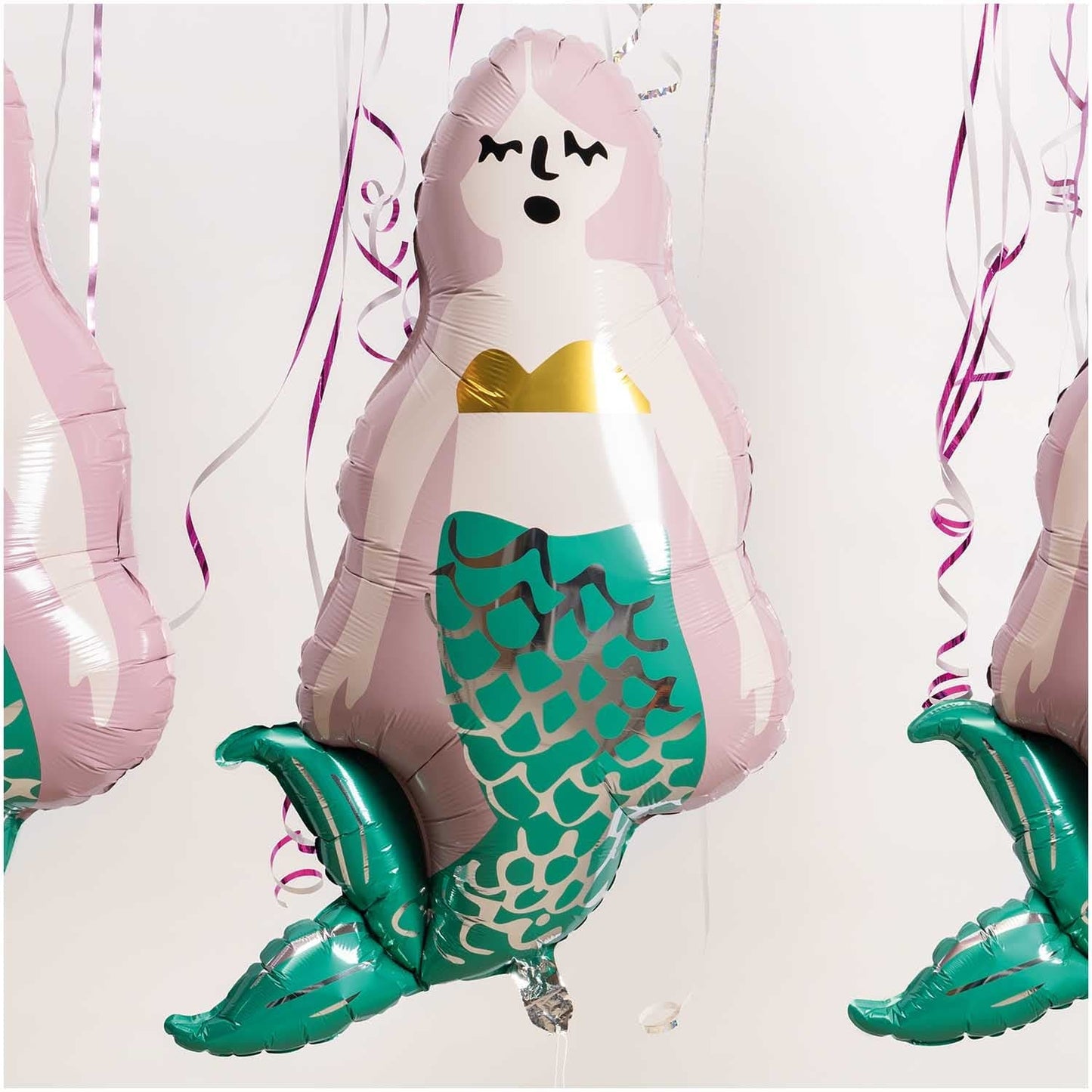 Mermaid Balloon | Mermaid Party Balloon | Helium Foil Balloons UK Rico Design