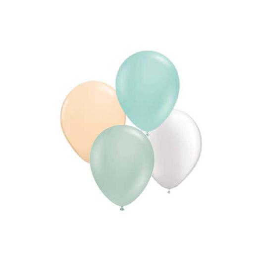 Seafoam Exclusive colour mix of latex balloons