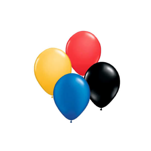 Latex Balloon Mix for a Superhero Party