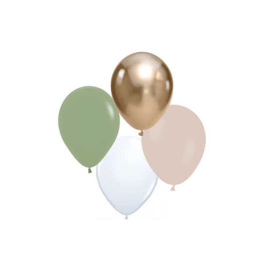 Muted Mix of Balloons for Weddings Events and Parties
